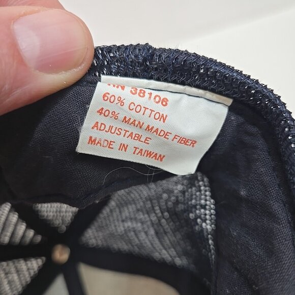 Vintage MLB All-Star Game 1985 MN Twins Trucker Hat Pepsi-Cola Snapback Rope Cap - Picture 5 of 5